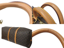 画像をギャラリービューアに読み込む, LOUIS VUITTON ルイヴィトン キーポル バンドリエール60 ボストンバッグ M41412 モノグラム PVC レザー ブラウン 良品 中古 4c075403