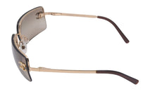 Load image into Gallery viewer, 極美品 CHANEL シャネル リムレス サングラス 4104-B c.125/13 サイズ62□15 120 ココマーク ラインストーン 中古 4c075406