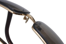 Load image into Gallery viewer, 極美品 CHANEL シャネル リムレス サングラス 4104-B c.125/13 サイズ62□15 120 ココマーク ラインストーン 中古 4c075406