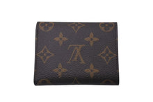 画像をギャラリービューアに読み込む, 極美品 LOUIS VUITTON ルイヴィトン 三つ折り財布 イニシャル入り ポルトフォイユエレーヌ モノグラムキャンバス M60253 中古 4c075411