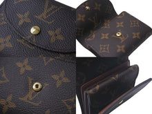 画像をギャラリービューアに読み込む, 極美品 LOUIS VUITTON ルイヴィトン 三つ折り財布 イニシャル入り ポルトフォイユエレーヌ モノグラムキャンバス M60253 中古 4c075411