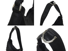 画像をギャラリービューアに読み込む, CHROME HEARTS クロムハーツ グーチバッグ フィリグリークロス スモール ワンショルダーバッグ シルバー 925 レザー 美品 中古 4c075418