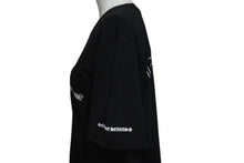 画像をギャラリービューアに読み込む, CHROME HEARTS クロムハーツ 半袖Ｔシャツ スクロールラベル ロゴプリント サイズ S ブラック コットン 美品 中古 4c075421