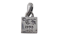 画像をギャラリービューアに読み込む, CHROME HEARTS クロムハーツ フレームド BSフレア チャーム ペンダントトップ 重量約5.1g 1998/.925刻印 シルバー925 美品 中古 4c075422