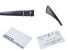 画像をギャラリービューアに読み込む, CHROME HEARTS クロムハーツ DSL 度入りメガネ 眼鏡 サイズ55□16-131 BSフレア マグネシウム シルバー925 美品 中古 4c075423