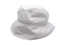 画像をギャラリービューアに読み込む, CHROME HEARTS クロムハーツ ベビー ハット帽 バケットハット コットン キッズ ホワイト 美品 中古 4c075428