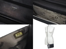 Load image into Gallery viewer, CHANEL シャネル カンボンライン チェーンウォレット ショルダーバッグ A46646 ブラック シルバー金具 美品 中古 4c075432