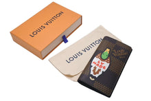 画像をギャラリービューアに読み込む, 新品未使用 LOUIS VUITTON × NIGO ルイヴィトン ニゴ ダミエ ジャイアント ポルトフォイユ ブラザ 長財布 N60393 ブラウン 中古 4c075437