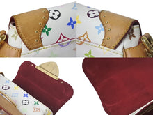 Load image into Gallery viewer, LOUIS VUITTON ルイヴィトン マリリンPM ハンドバッグ M40127 モノグラム マルチカラー ホワイト ゴールド金具 村上隆 美品 中古 4c075441