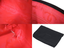 Load image into Gallery viewer, CHANEL シャネル カンボンライン ワンショルダーバッグ ココマーク 8番台 カーフスキン ブラック シルバー 金具 美品 中古 4c075443