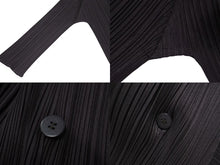 画像をギャラリービューアに読み込む, 極美品 PLEATS PLEASE ISSEY MIYAKE プリーツプリーズ イッセイミヤケ カーディガン サイズ2 ブラウン PP23-JA161 中古 4c075447