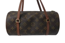 Load image into Gallery viewer, LOUIS VUITTON ルイヴィトン パピヨンPM 26 筒形 ハンドバック ブラウン モノグラム M51386 美品 中古 4c075450