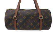 Load image into Gallery viewer, LOUIS VUITTON ルイヴィトン パピヨンPM 26 筒形 ハンドバック ブラウン モノグラム M51386 美品 中古 4c075450