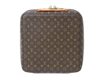 Load image into Gallery viewer, 極美品 LOUIS VUITTON ルイ ヴィトン ジュエリーケース アクセサリーケース モノグラム ブラウン PVC レザー ゴールド金具 中古 4c075461