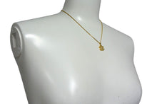 Load image into Gallery viewer, 極美品 CHANEL シャネル ココマーク ネックレス アクセサリー 1982刻印 フランス製 GP ラインストーン ゴールド金具 中古 4c075488