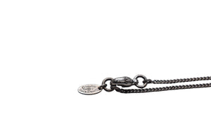 Very Good Condition CHANEL Necklace Choker Here Mark Rhinestone 08V Metal Rhinestone Silver Good Condition Used 4c075492