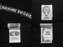 画像をギャラリービューアに読み込む, [USED/中古]CHROME HEARTS クロムハーツ 半袖Ｔシャツ CHROME HEARTS CH PLUS ポケットTシャツ ブラック コットン XXL Bランク 中古 4c075495