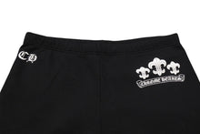 画像をギャラリービューアに読み込む, CHROME HEARTS クロムハーツ BSフレアプリント スウェットパンツ ブラック コットン XXL 美品 中古 4c075496