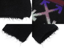 画像をギャラリービューアに読み込む, 極美品 OFF WHITE オフホワイト バックアロー モヘアウールニット セーター ブラック サイズS 中古 OMHA036F17650004 4c075511