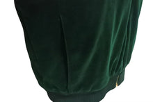 画像をギャラリービューアに読み込む, 極美品 GUCCI × adidas グッチ アディダス シェリーライン ベロア トラックジャケット グリーン 691782 XJEKT パッチ ロゴ ゴールド金具 サイズS 中古 4c075514