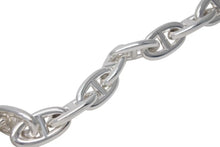 Load image into Gallery viewer, 新品未使用 HERMES エルメス シェーヌダンクルGM ブレスレット シルバー Ag925 フランス製 14コマ 80.3g 中古 4c075531