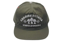 画像をギャラリービューアに読み込む, 新品未使用 CHROME HEARTS クロムハーツ GAS STATION KING TACO 3 セメタリ―クロス トラッカーキャップ カーキ 中古 4c075542