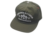 画像をギャラリービューアに読み込む, 新品未使用 CHROME HEARTS クロムハーツ GAS STATION KING TACO 3 セメタリ―クロス トラッカーキャップ カーキ 中古 4c075542