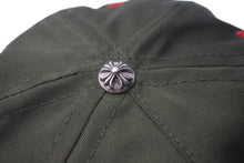 画像をギャラリービューアに読み込む, 新品未使用 CHROME HEARTS クロムハーツ GAS STATION KING TACO 3 セメタリ―クロス トラッカーキャップ カーキ 中古 4c075542