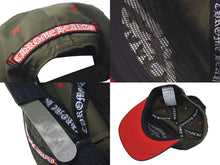 画像をギャラリービューアに読み込む, 新品未使用 CHROME HEARTS クロムハーツ GAS STATION KING TACO 3 セメタリ―クロス トラッカーキャップ カーキ 中古 4c075542