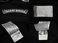 画像をギャラリービューアに読み込む, 新品未使用 CHROME HEARTS クロムハーツ スウェット トレーナー サイズXL 新型 ホースシュー フローラル ブラック コットン 中古 4c075547