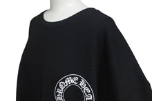 画像をギャラリービューアに読み込む, 新品未使用 CHROME HEARTS クロムハーツ スウェット トレーナー サイズXL 新型 ホースシュー フローラル ブラック コットン 中古 4c075547