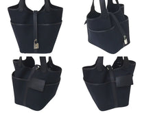 Load image into Gallery viewer, 極美品 HERMES エルメス ピコタンロック ブラック カーゴ PM ハンドバッグ トワル×スイフト 中古 B刻印 4c075557