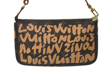 画像をギャラリービューアに読み込む, LOUIS VUITTON ルイヴィトン ポシェットアクセソワ―ル アクセサリーポーチ M92193 モノグラム グラフィティ PVC 中古 4c075562
