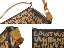 画像をギャラリービューアに読み込む, LOUIS VUITTON ルイヴィトン ポシェットアクセソワ―ル アクセサリーポーチ M92193 モノグラム グラフィティ PVC 中古 4c075562