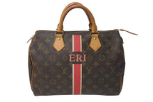Load image into Gallery viewer, LOUIS VUITTON ルイヴィトン スピーディ30 ハンドバッグ イニシャル M59032 モノグラム ブラウン PVC ゴールド金具 美品 中古 4c075563