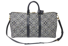 画像をギャラリービューアに読み込む, 極美品 LOUIS VUITTON ルイヴィトン SINCE1854 キーポル バンドリエール45 ボストンバッグ M57304 ジャガードキャンバス ゴールド金具 中古 4c075564