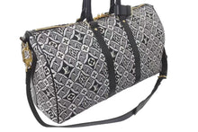 画像をギャラリービューアに読み込む, 極美品 LOUIS VUITTON ルイヴィトン SINCE1854 キーポル バンドリエール45 ボストンバッグ M57304 ジャガードキャンバス ゴールド金具 中古 4c075564