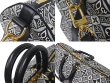 画像をギャラリービューアに読み込む, 極美品 LOUIS VUITTON ルイヴィトン SINCE1854 キーポル バンドリエール45 ボストンバッグ M57304 ジャガードキャンバス ゴールド金具 中古 4c075564