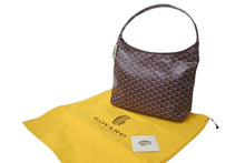 画像をギャラリービューアに読み込む, 新品未使用 GOYARD ゴヤール ボエム ホーボー バッグ トートバッグ ブラック ボルドー PVC レザー BOHEMEPMLTY01CL01P シルバー金具 中古 4c075568