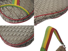 Load image into Gallery viewer, 極美品 Christian Dior クリスチャンディオール サドルバッグ ハンドバッグ ラスタカラー シルバー 04年 中古 4c075569