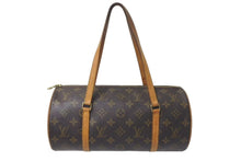 画像をギャラリービューアに読み込む, LOUIS VUITTON ルイヴィトン ハンドバッグ パピヨンGM 30 M51385 美品 中古 4c075571