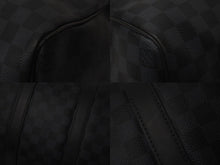 画像をギャラリービューアに読み込む, LOUIS VUITTON ルイヴィトン キーポル バンドリエール 45 ボストンバッグ 2WAY ダミエコバルト N41349 美品 中古 4c075572