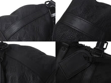画像をギャラリービューアに読み込む, LOUIS VUITTON ルイヴィトン キーポル バンドリエール 35 ボストンバッグ M22765 ブラック トリヨンレザー ブラック金具 中古 4c075573