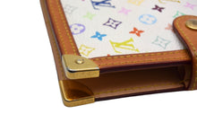 画像をギャラリービューアに読み込む, LOUIS VUITTON ルイヴィトン アジェンダPM 手帳カバー R20896 モノグラム マルチカラー PVC レザー 村上隆 美品 中古 4c075577