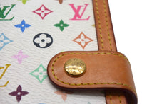 画像をギャラリービューアに読み込む, LOUIS VUITTON ルイヴィトン アジェンダPM 手帳カバー R20896 モノグラム マルチカラー PVC レザー 村上隆 美品 中古 4c075577