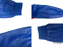 画像をギャラリービューアに読み込む, JEFFHAMILTON ジェフハミルトン レザージャケット シングルライダースジャケット China製 ブルー オレンジ サイズXL 良品 中古 4c075599