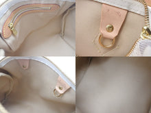 Load image into Gallery viewer, LOUIS VUITTON ルイヴィトン ダミエ アズール スピーディバンドリエール25 N41374 ホワイト ハンドバッグ ショルダー ロゴ ゴールド金具 美品 中古 4c075620