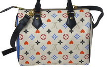 Load image into Gallery viewer, 極美品 LOUIS VUITTON ルイヴィトン 20AW モノグラム ゲームオン スピーディ バンドリエール 25 ハンドバッグ M57466 ホワイト マルチカラー ショルダー 中古 4c075621