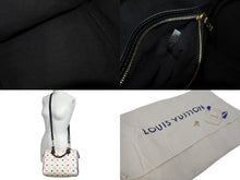 Load image into Gallery viewer, 極美品 LOUIS VUITTON ルイヴィトン 20AW モノグラム ゲームオン スピーディ バンドリエール 25 ハンドバッグ M57466 ホワイト マルチカラー ショルダー 中古 4c075621