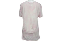 画像をギャラリービューアに読み込む, CHANEL シャネル Tシャツ ココマーク タイダイ柄 P34611K02001 フランス製 コットン ピンク 34 美品 中古 4c075633